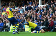 Olivier Giroud goal Everton